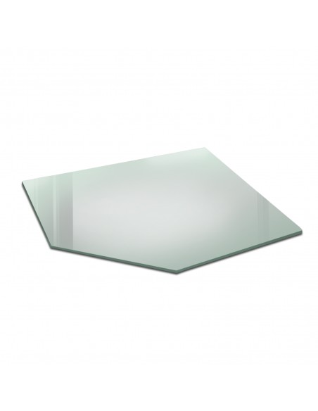 Szyba pod kominek / kozę - DOLO FLOAT 6mm 100x100