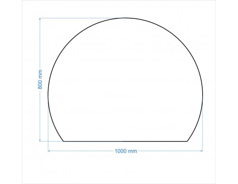 Szyba pod kominek / kozę - KOŁO...