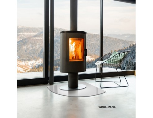 Szyba pod kominek / kozę - ĆWIARTKA...