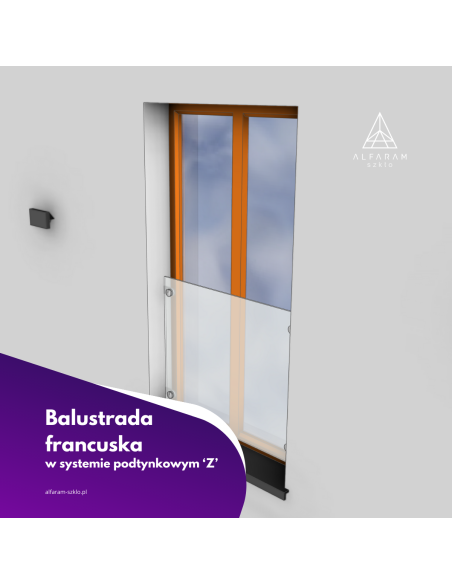Balustrada francuska do samodzielnego montażu